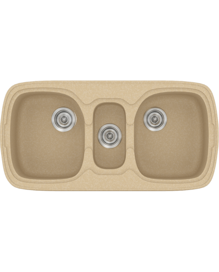 Νεροχύτης Συνθετικός Γρανίτης Sanitec Classic 303 (96 X 51cm)