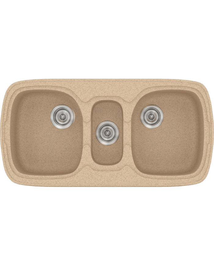 Νεροχύτης Συνθετικός Γρανίτης Sanitec Classic 303 (96 X 51cm)