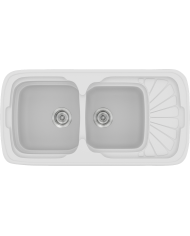 Νεροχύτης Συνθετικός Γρανίτης Sanitec Classic 304 (96 X 51cm)