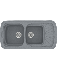 Νεροχύτης Συνθετικός Γρανίτης Sanitec Classic 304 (96 X 51cm)