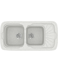 Νεροχύτης Συνθετικός Γρανίτης Sanitec Classic 304 (96 X 51cm)