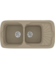 Νεροχύτης Συνθετικός Γρανίτης Sanitec Classic 304 (96 X 51cm)