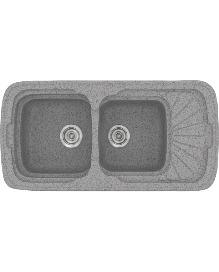 Νεροχύτης Συνθετικός Γρανίτης Sanitec Classic 304 (96 X 51cm)