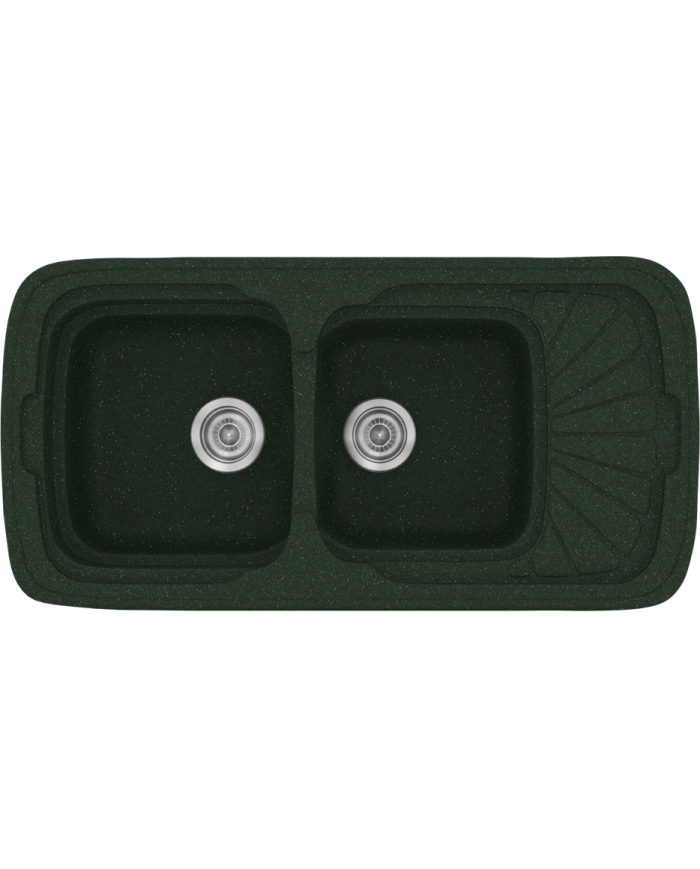 Νεροχύτης Συνθετικός Γρανίτης Sanitec Classic 304 (96 X 51cm)