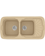 Νεροχύτης Συνθετικός Γρανίτης Sanitec Classic 304 (96 X 51cm)