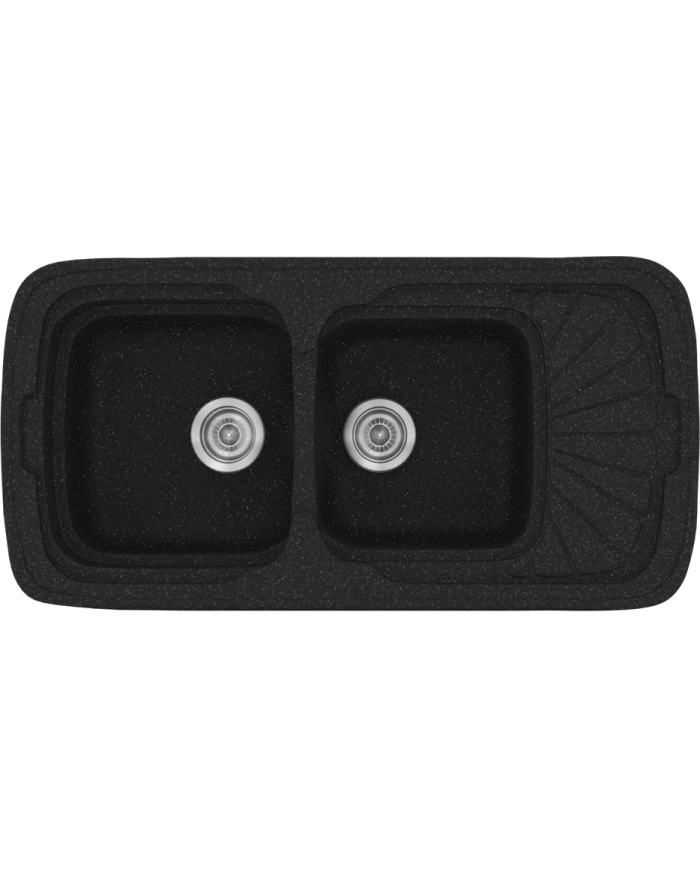 Νεροχύτης Συνθετικός Γρανίτης Sanitec Classic 304 (96 X 51cm)