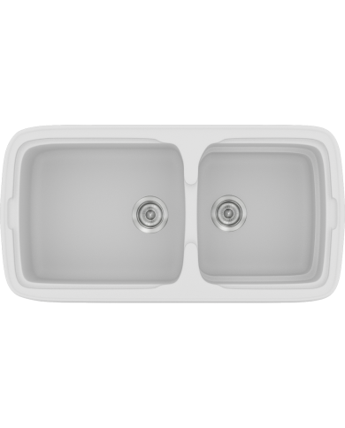 Νεροχύτης Συνθετικός Γρανίτης Sanitec Classic 305 (96 X 51cm)