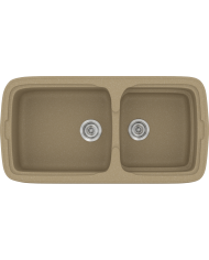 Νεροχύτης Συνθετικός Γρανίτης Sanitec Classic 305 (96 X 51cm)