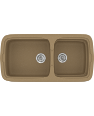 Νεροχύτης Συνθετικός Γρανίτης Sanitec Classic 305 (96 X 51cm)