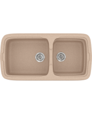 Νεροχύτης Συνθετικός Γρανίτης Sanitec Classic 305 (96 X 51cm)