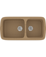 Νεροχύτης Συνθετικός Γρανίτης Sanitec Classic 305 (96 X 51cm)