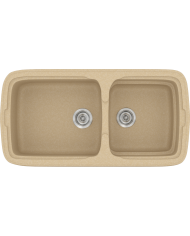 Νεροχύτης Συνθετικός Γρανίτης Sanitec Classic 305 (96 X 51cm)