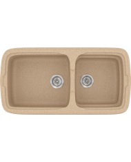 Νεροχύτης Συνθετικός Γρανίτης Sanitec Classic 305 (96 X 51cm)