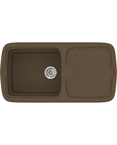 Νεροχύτης Συνθετικός Γρανίτης Sanitec Classic 306 (96 X 51cm)