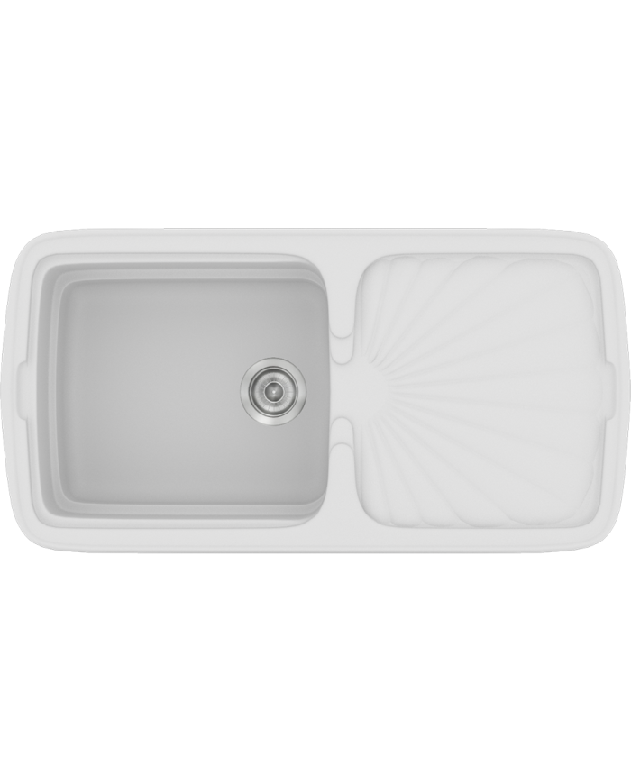 Νεροχύτης Συνθετικός Γρανίτης Sanitec Classic 306 (96 X 51cm)