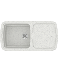 Νεροχύτης Συνθετικός Γρανίτης Sanitec Classic 306 (96 X 51cm)