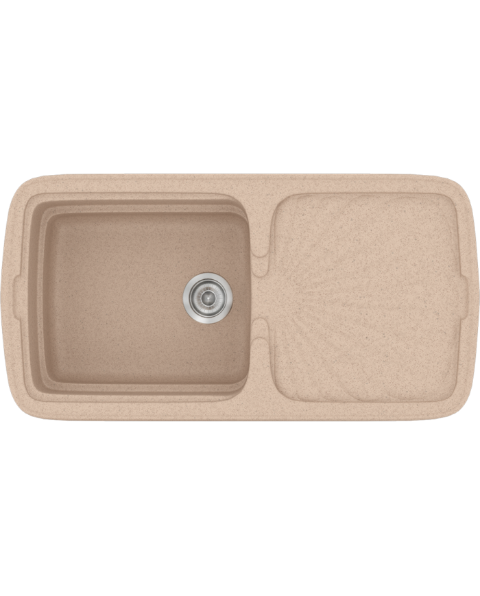 Νεροχύτης Συνθετικός Γρανίτης Sanitec Classic 306 (96 X 51cm)