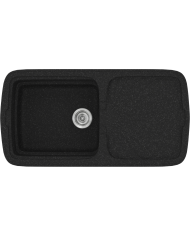 Νεροχύτης Συνθετικός Γρανίτης Sanitec Classic 306 (96 X 51cm)