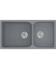 Synthetic Granite Sink Sanitec Classic 307 Reversible Countertop 92x51cm