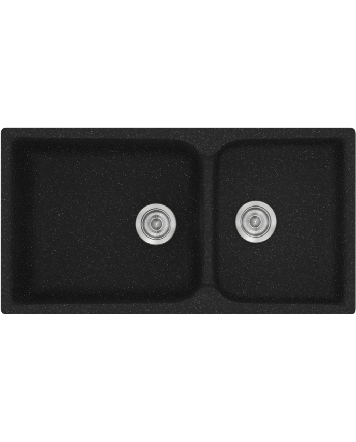 Synthetic Granite Sink Sanitec Classic 307 Reversible Countertop 92x51cm