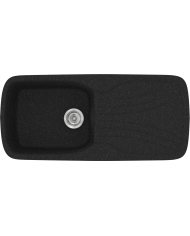 Νεροχύτης Συνθετικός Γρανίτης Sanitec Classic 308 Aντιστρεφόμενος Επικαθήμενος (96 X 51cm)