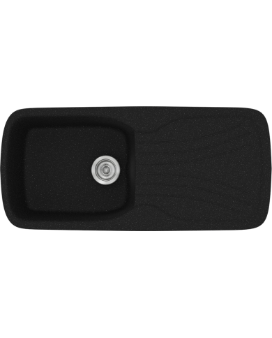 Νεροχύτης Συνθετικός Γρανίτης Sanitec Classic 308 Aντιστρεφόμενος Επικαθήμενος (96 X 51cm)