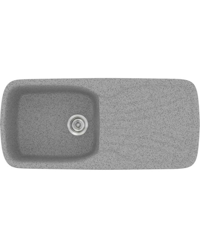 Νεροχύτης Συνθετικός Γρανίτης Sanitec Classic 308 Aντιστρεφόμενος Επικαθήμενος (96 X 51cm)