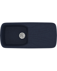 Νεροχύτης Συνθετικός Γρανίτης Sanitec Classic 308 Aντιστρεφόμενος Επικαθήμενος (96 X 51cm)