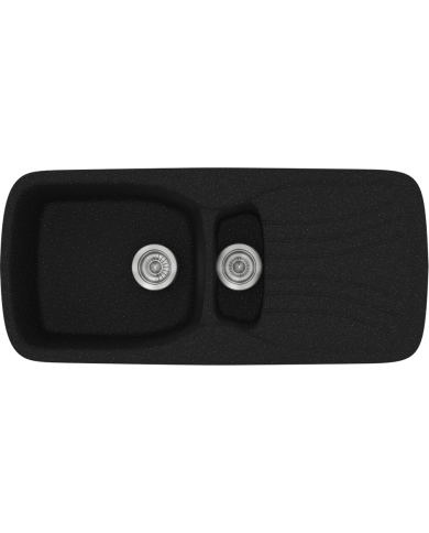 Νεροχύτης Συνθετικός Γρανίτης Sanitec Classic 309 Aντιστρεφόμενος Επικαθήμενος (96 X 51cm)