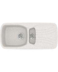 Synthetic Granite Sink Sanitec Classic 309 Reversible Countertop (96 X 51cm)