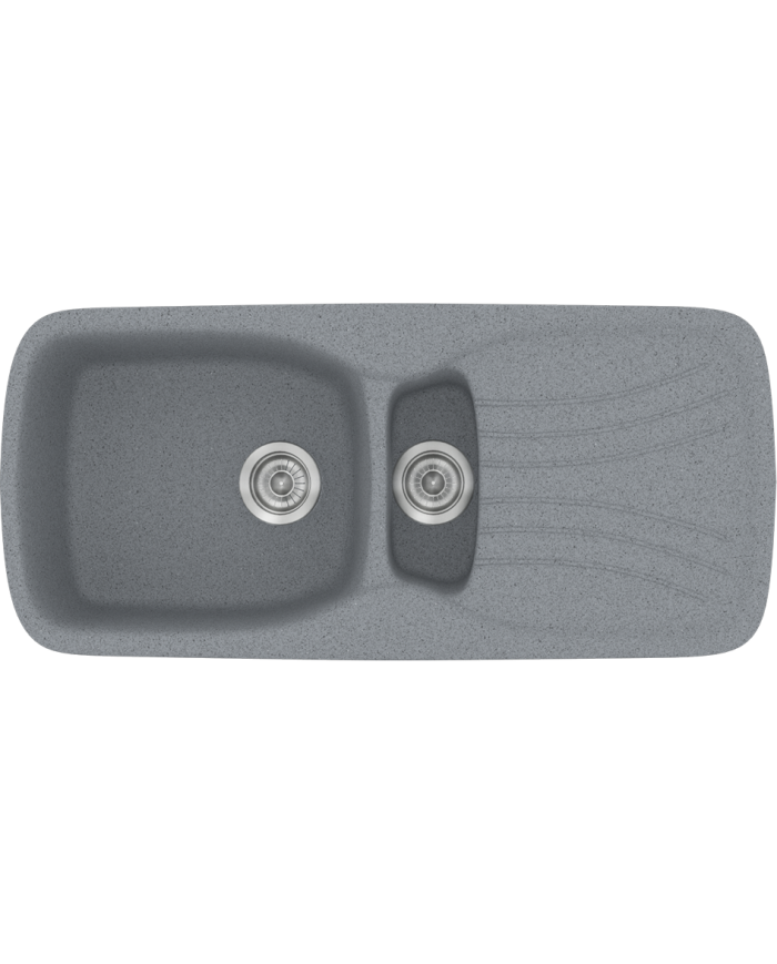 Synthetic Granite Sink Sanitec Classic 309 Reversible Countertop (96 X 51cm)