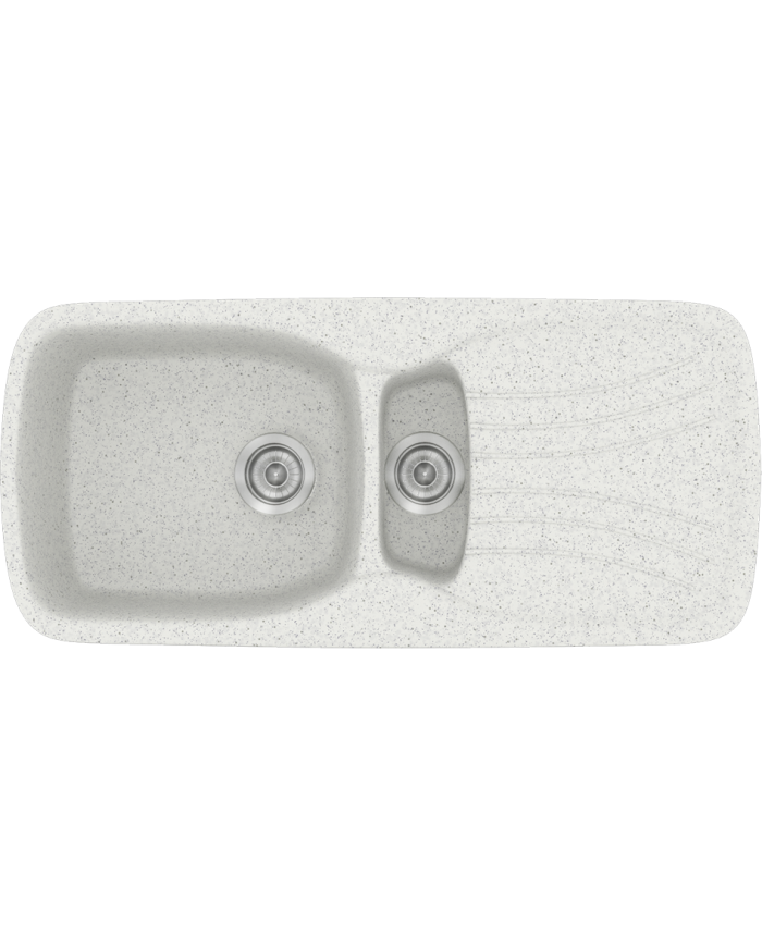 Synthetic Granite Sink Sanitec Classic 309 Reversible Countertop (96 X 51cm)