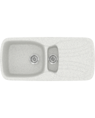 Synthetic Granite Sink Sanitec Classic 309 Reversible Countertop (96 X 51cm)