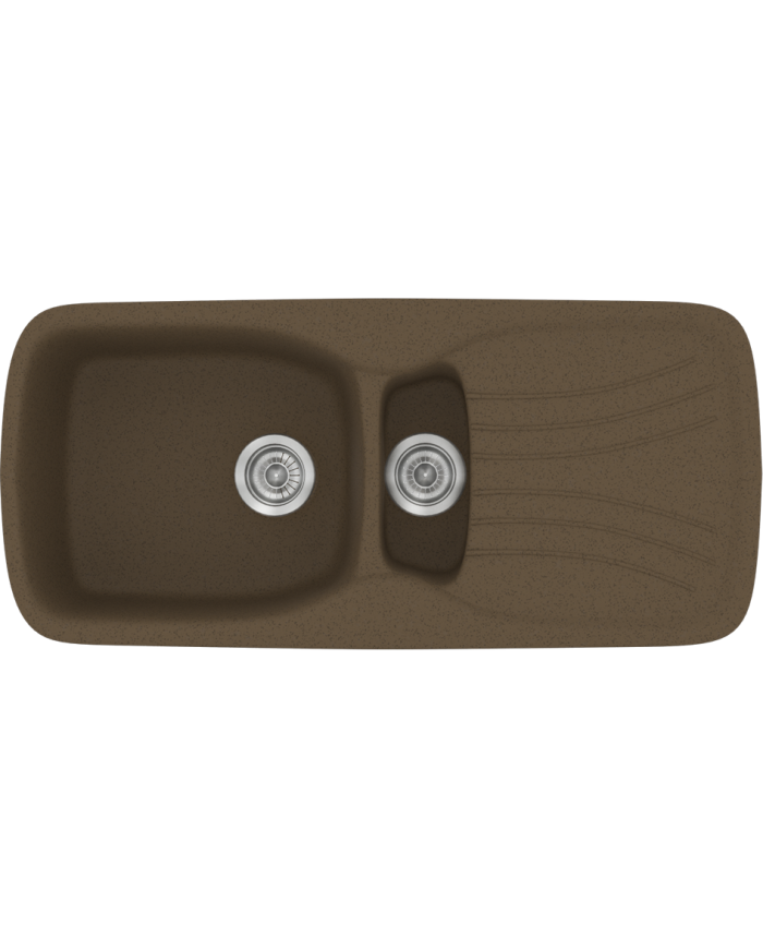 Synthetic Granite Sink Sanitec Classic 309 Reversible Countertop (96 X 51cm)