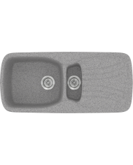 Synthetic Granite Sink Sanitec Classic 309 Reversible Countertop (96 X 51cm)