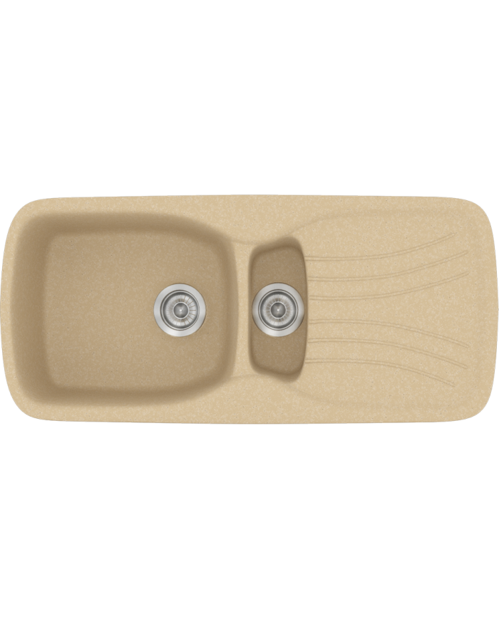 Synthetic Granite Sink Sanitec Classic 309 Reversible Countertop (96 X 51cm)