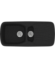 Synthetic Granite Sink Sanitec Classic 309 Reversible Countertop (96 X 51cm)