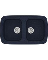 Νεροχύτης Συνθετικός Γρανίτης Sanitec Classic 312 Επικαθήμενος (82X50)