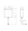 Siamp Eco 33801 Plastic cistern