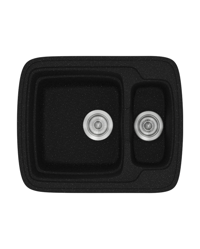 Synthetic Granite Sink Sanitec Classic 314 Reversible Countertop (60X51)