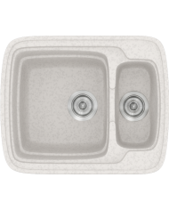 Synthetic Granite Sink Sanitec Classic 314 Reversible Countertop (60X51)