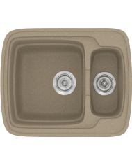 Synthetic Granite Sink Sanitec Classic 314 Reversible Countertop (60X51)