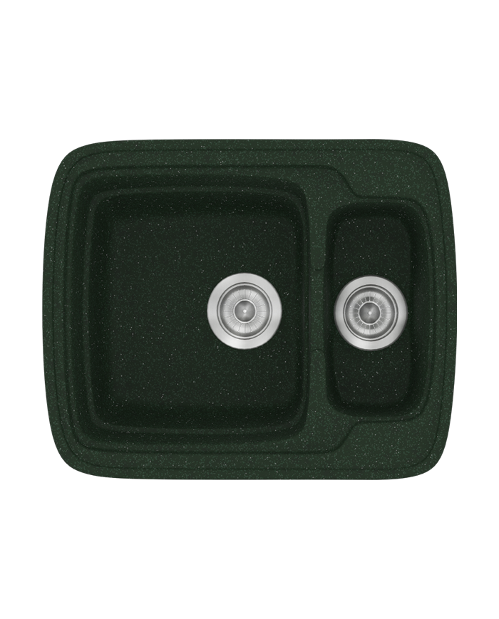 Synthetic Granite Sink Sanitec Classic 314 Reversible Countertop (60X51)