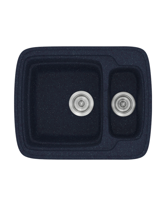 Synthetic Granite Sink Sanitec Classic 314 Reversible Countertop (60X51)