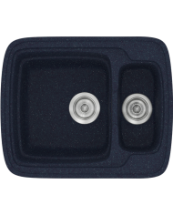 Synthetic Granite Sink Sanitec Classic 314 Reversible Countertop (60X51)