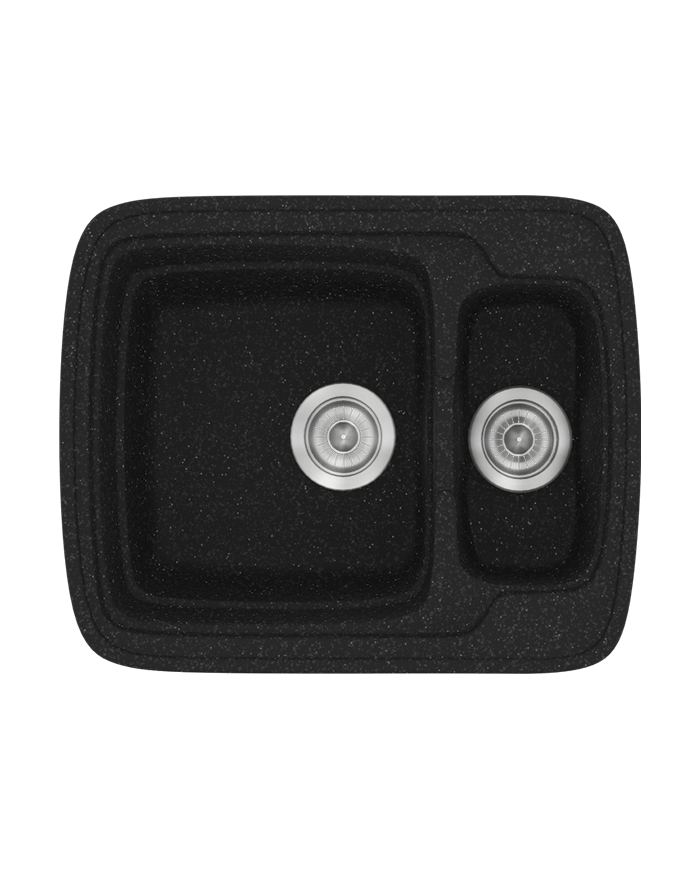 Synthetic Granite Sink Sanitec Classic 314 Reversible Countertop (60X51)
