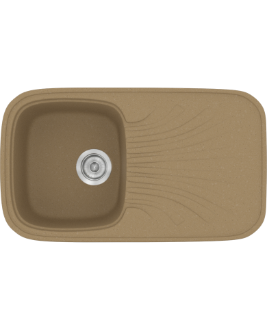 Νεροχύτης Συνθετικός Γρανίτης Sanitec Classic 315 Αντιστρεφόμενος  (82X50)