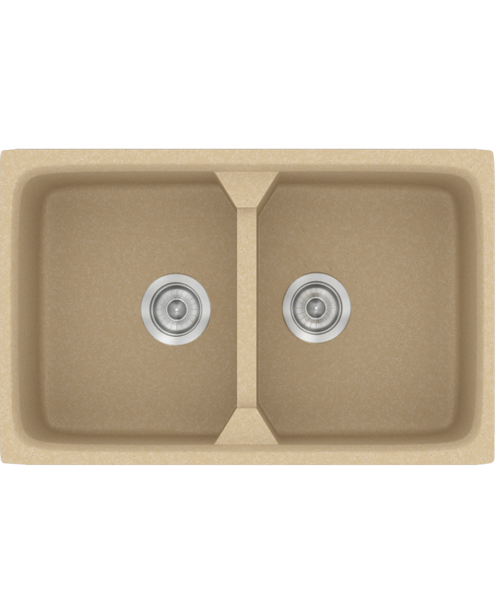 Synthetic Granite Sink Sanitec Classic 318 (78X51)