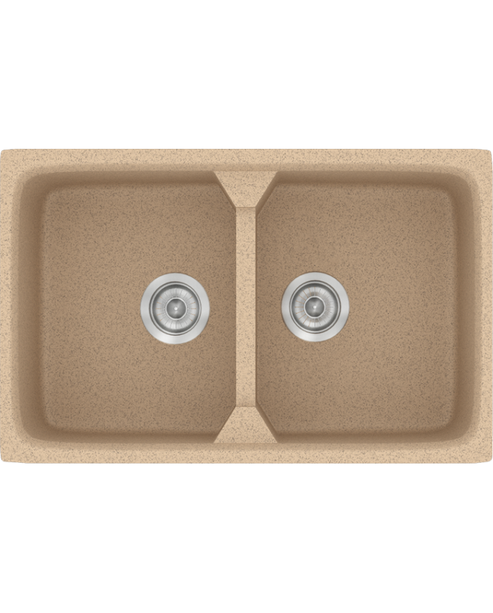 Synthetic Granite Sink Sanitec Classic 318 (78X51)