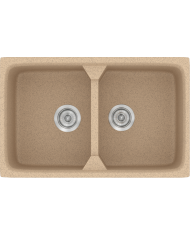 Synthetic Granite Sink Sanitec Classic 318 (78X51)